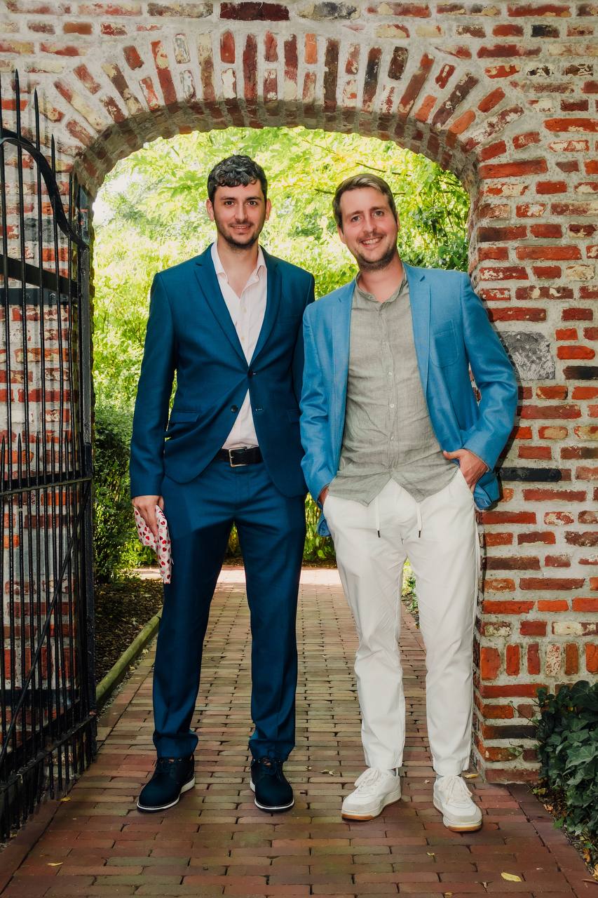 Michiel Mertes and Nicolas Dewulf, founders of Betmanbegins
